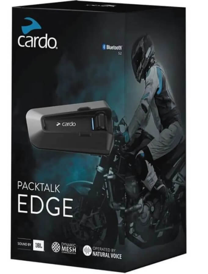 Motorradgegensprechanlage Cardo Packtalk Edge